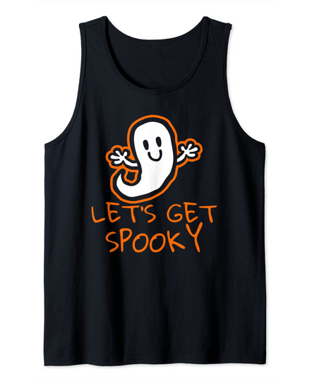 Discover Let's Get Spooky Cute Halloween Tank Top