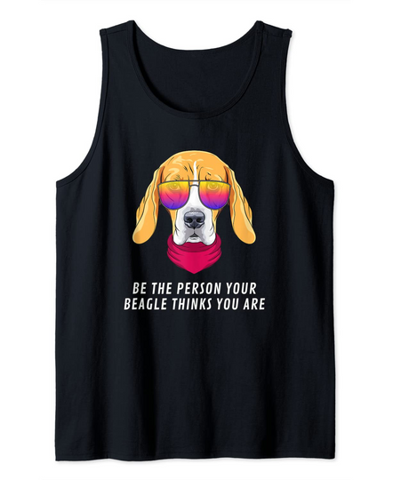 Discover Be the person your baby Beagle think you are cute Beagle dog Tank Top