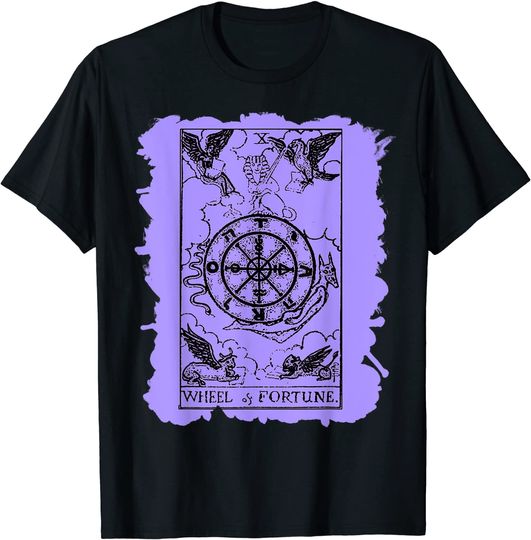 Discover Wheel of Fortune Tarot Card T-shirt