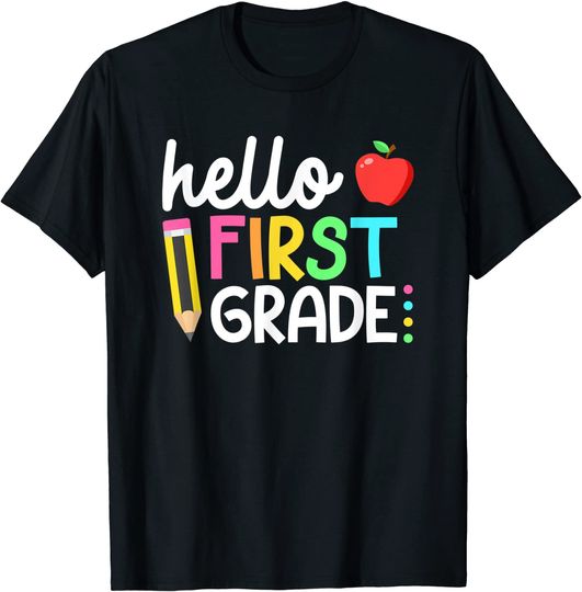 Discover Hello First Grade Teacger T-Shirt