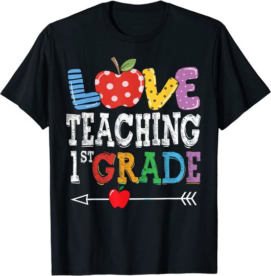Discover Love Teaching First Grade Teacher T-Shirt