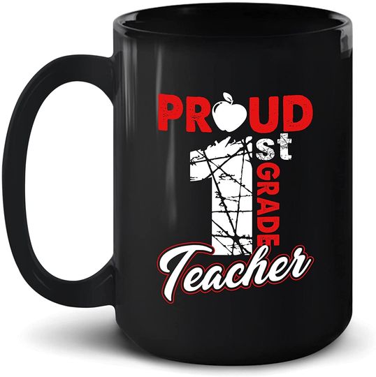 Discover First Grade Teacher Mug