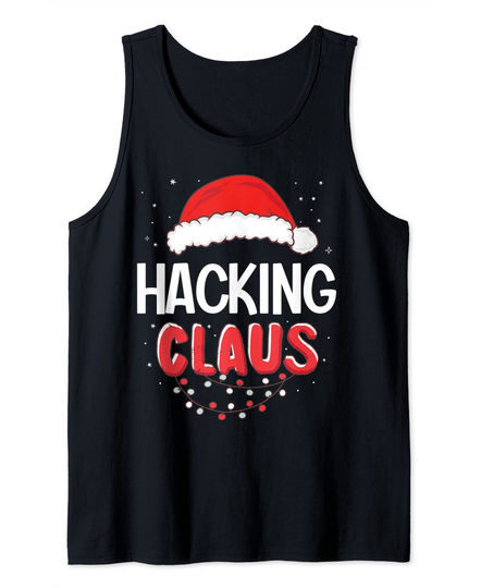 Discover Hacking Santa Claus Christmas Matching Costume Tank Top