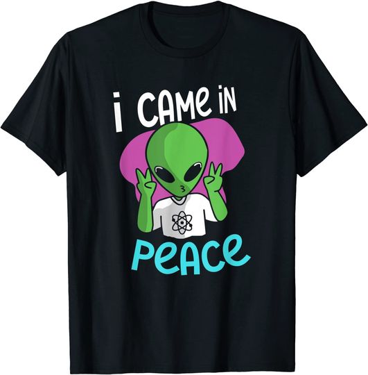 Discover I Come In Peace Rave EDM T-Shirt