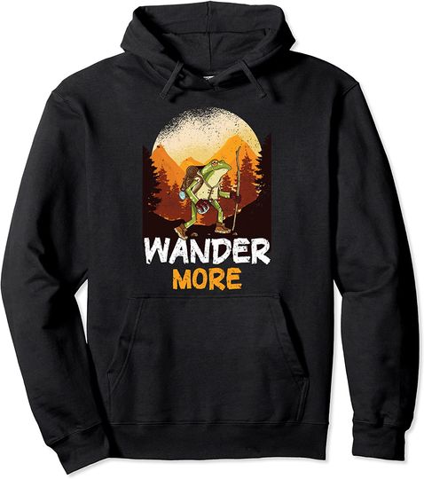 Discover Wander More Pullover Hoodie