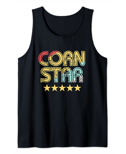 Discover Corn Star Team Cornhole Tank Top