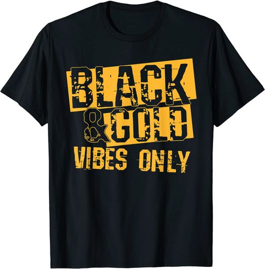 Discover Black Gold Game Day Group Shirt for High School Football T-Shirt