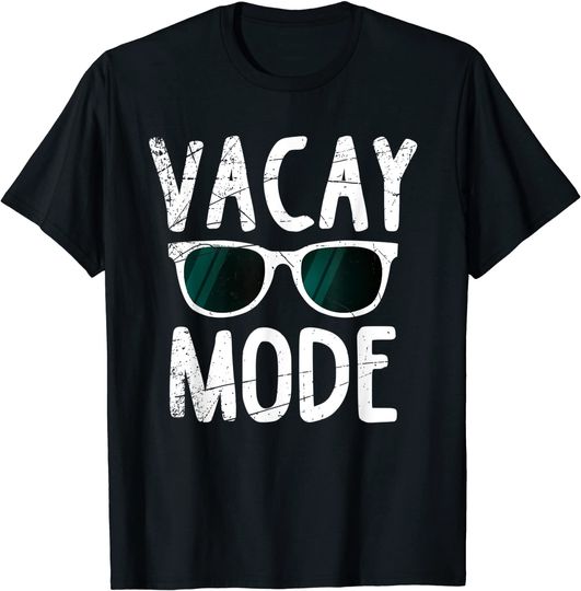 Discover Vacation Mode On Vacay Mode Family Vacation Gift T-Shirt