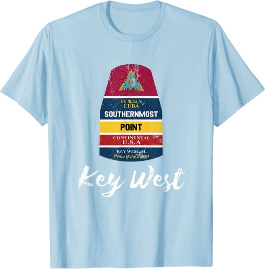 Discover Southernmost Point - Key West Florida Keys T-Shirt