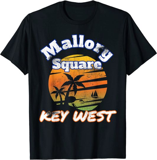 Discover Mallory Square Key West Florida T-Shirt