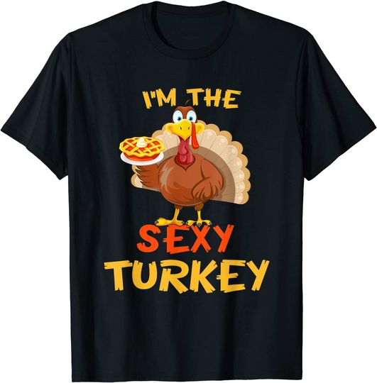 Discover Sexy Turkey Matching Family Group Thanksgiving Party T-Shirt