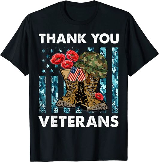 Discover Thank You Veterans T-Shirt