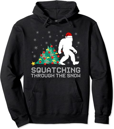 Discover Sasquatch Christmas Hoodie