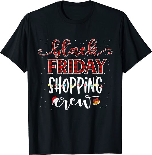 Discover Friday Shopping Crew Christmas T-Shirt