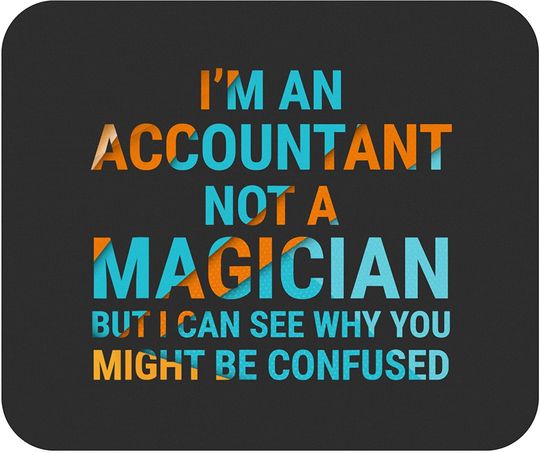 Discover Accountant Magician Mouse Pad