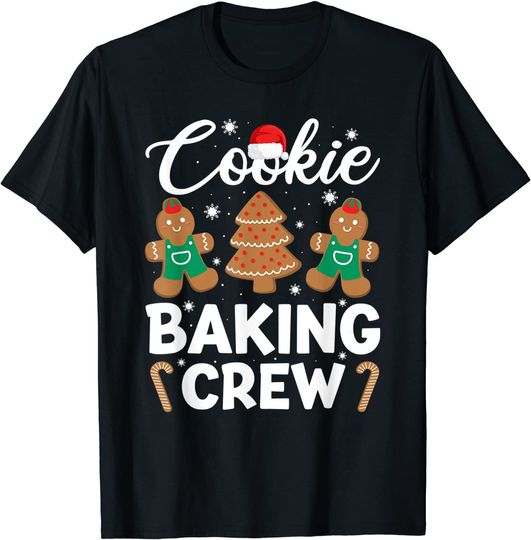 Discover Christmas Cookie Baking Crew Pajama, Gingerbread Christmas T-Shirt