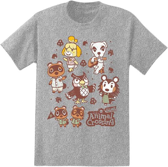Discover Nintendo Mens Animal Crossing T Shirt