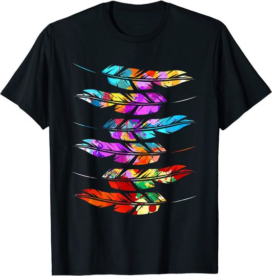 Discover Indian Feather T-Shirt