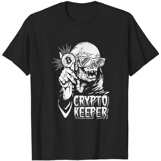 Discover Crypto Keeper Men's T-Shirt, Bitcoin, Crypto Millionaire Shirt