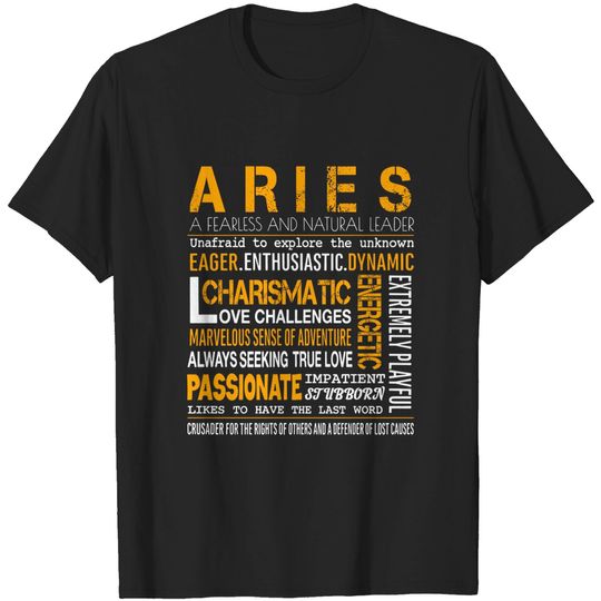 Discover Aries Passionate Energetic Shirt