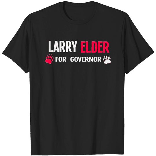 Discover Larry Elder For California Governor T Shirt