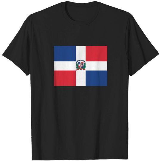 Discover AIFRIS Dominican Republic Flag Cotton T-Shirt