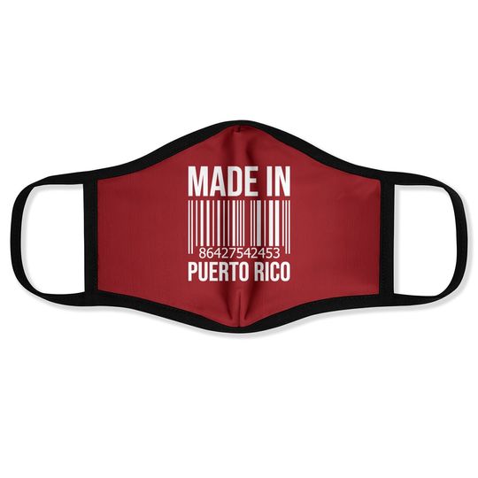 Discover Made in Puerto Rico Classic Face Masks