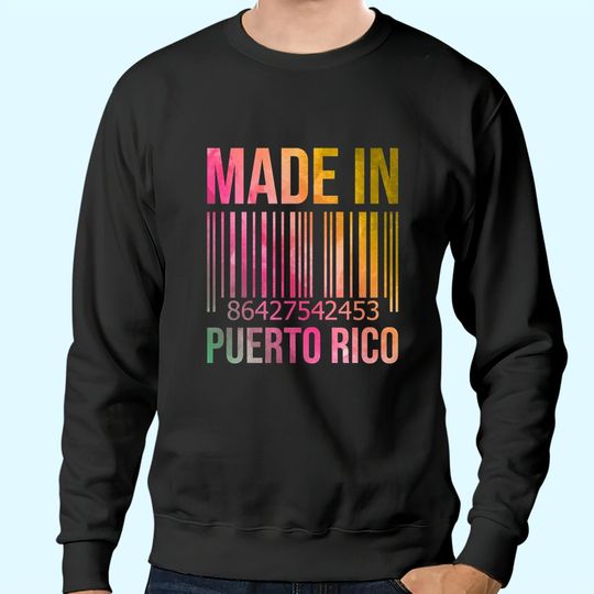 Discover Made in Puerto Rico Classique Sweatshirts