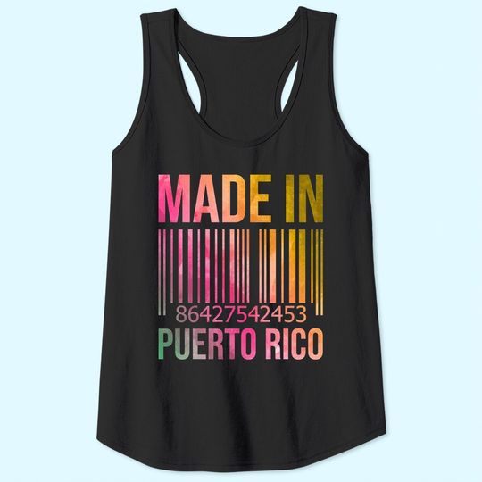 Discover Made in Puerto Rico Classique Tank Tops