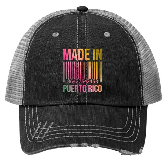 Discover Made in Puerto Rico Classique Trucker Hats
