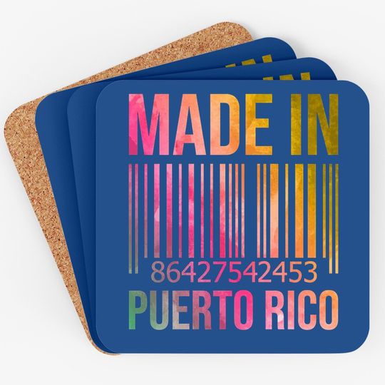 Discover Made in Puerto Rico Classique Coasters