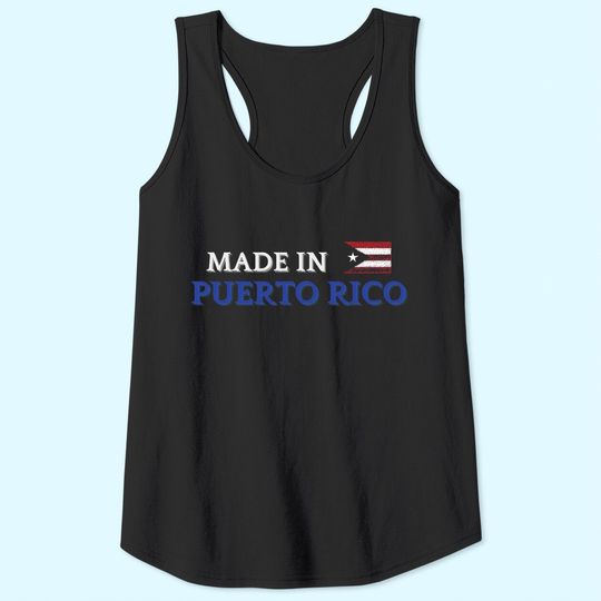 Discover Made in Puerto Rico Tank Tops