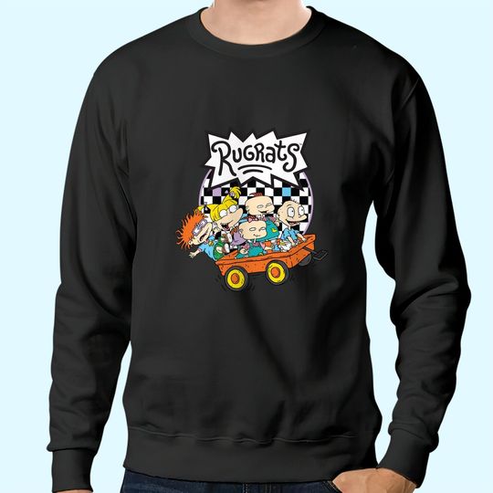 Discover Rugrats Playing Funny Face Sweatshirts