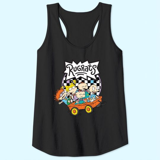 Discover Rugrats Playing Funny Face Tank Tops