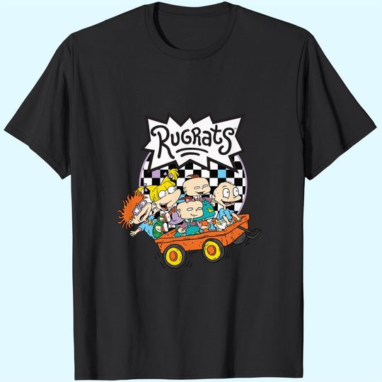 Discover Rugrats Playing Funny Face T-Shirts