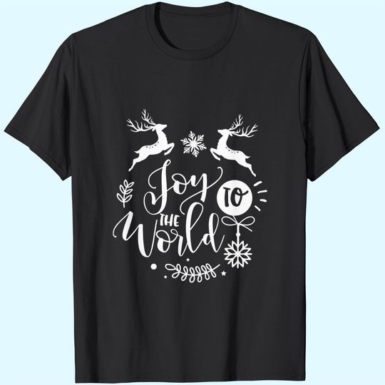 Discover Joy To The World Disney Christmas 2 T-Shirts