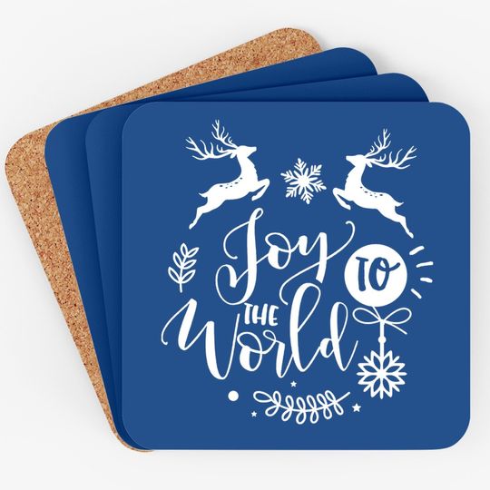 Discover Joy To The World Disney Christmas 2 Coasters