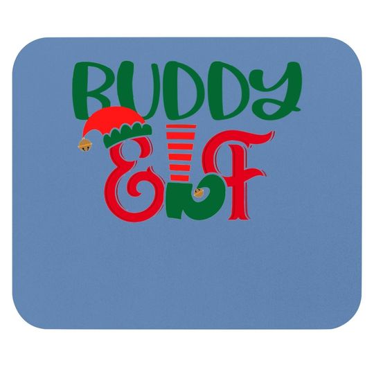 Discover Buddy Elf Christmas Family Mouse Pads