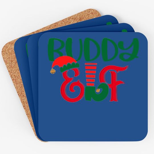 Discover Buddy Elf Christmas Family Coasters