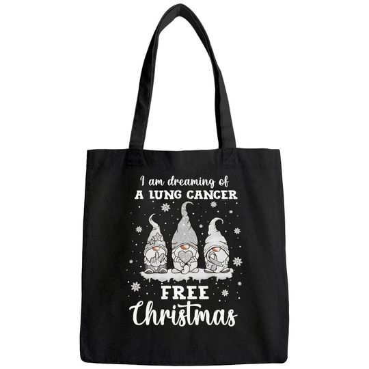 Discover I Am Dreaming Of A Lung Cancer Free Christmas Bags