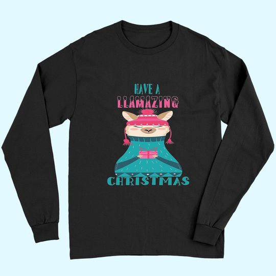 Discover Have A Llamazing Christmas Classic Long Sleeves