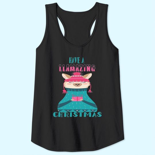 Discover Have A Llamazing Christmas Classic Tank Tops