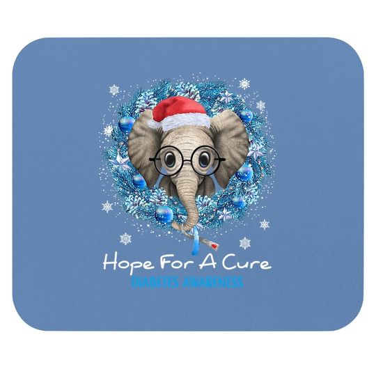 Discover Elephant Hope For A Cure Diabetes Awareness Mouse Pads