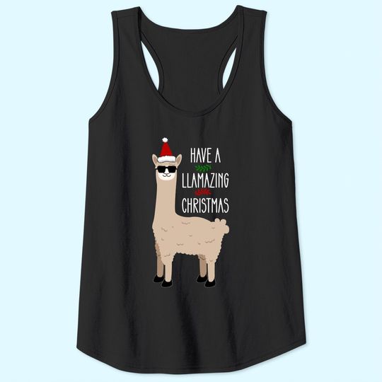 Discover Have A Llamazing Christmas 2021 Tank Tops