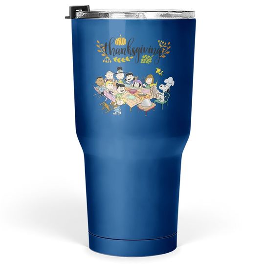 Discover Happy Thanksgiving Peanuts Party Tumbler 30 Oz