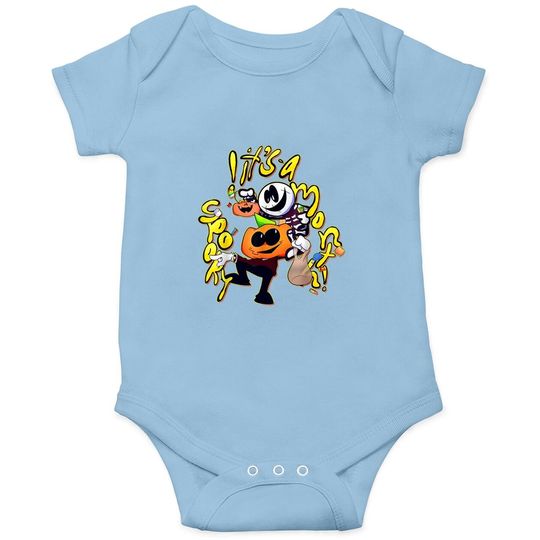 Discover Spooky Month It's A Spooky Month, Sand Pump Baby Bodysuit
