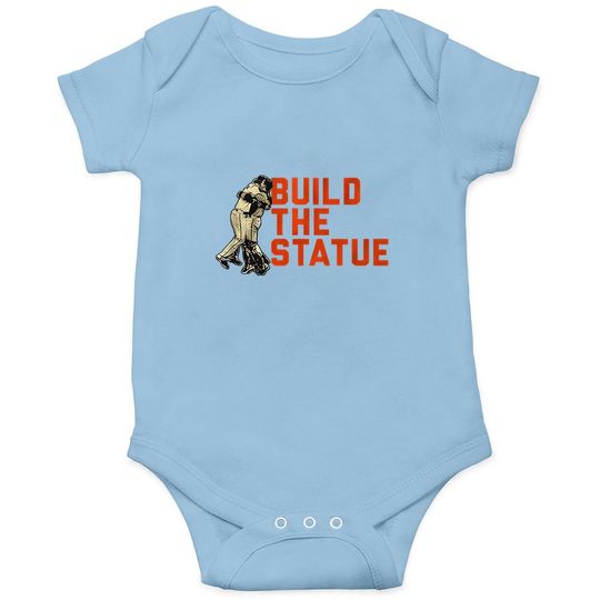 Discover Buster Posey Build The Statue Baby Bodysuit