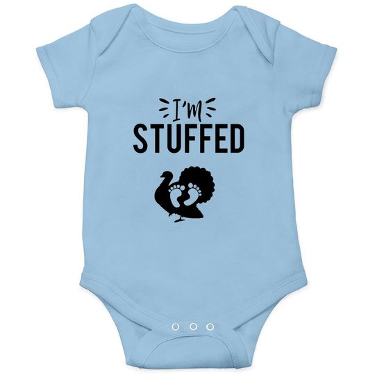 Discover I'm Stuffed Thanksgiving Baby Bodysuit