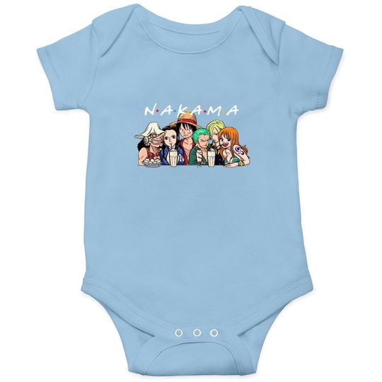 Discover Luffy Friends The Pirate King Baby Bodysuit