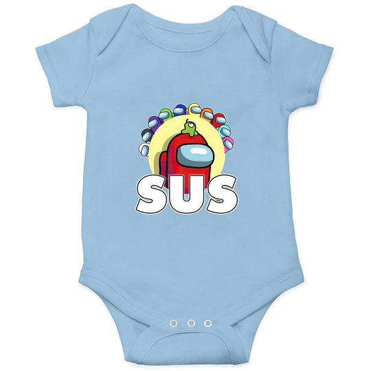 Discover Among Us Sus Baby Bodysuit